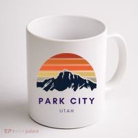 Park City Utah Skiing Snowboarding Hikers Utah Gifts UT Coffee Mug thumb 1