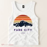 Park City Utah Skiing Snowboarding Hikers Utah Gifts UT Tank Top thumb 2