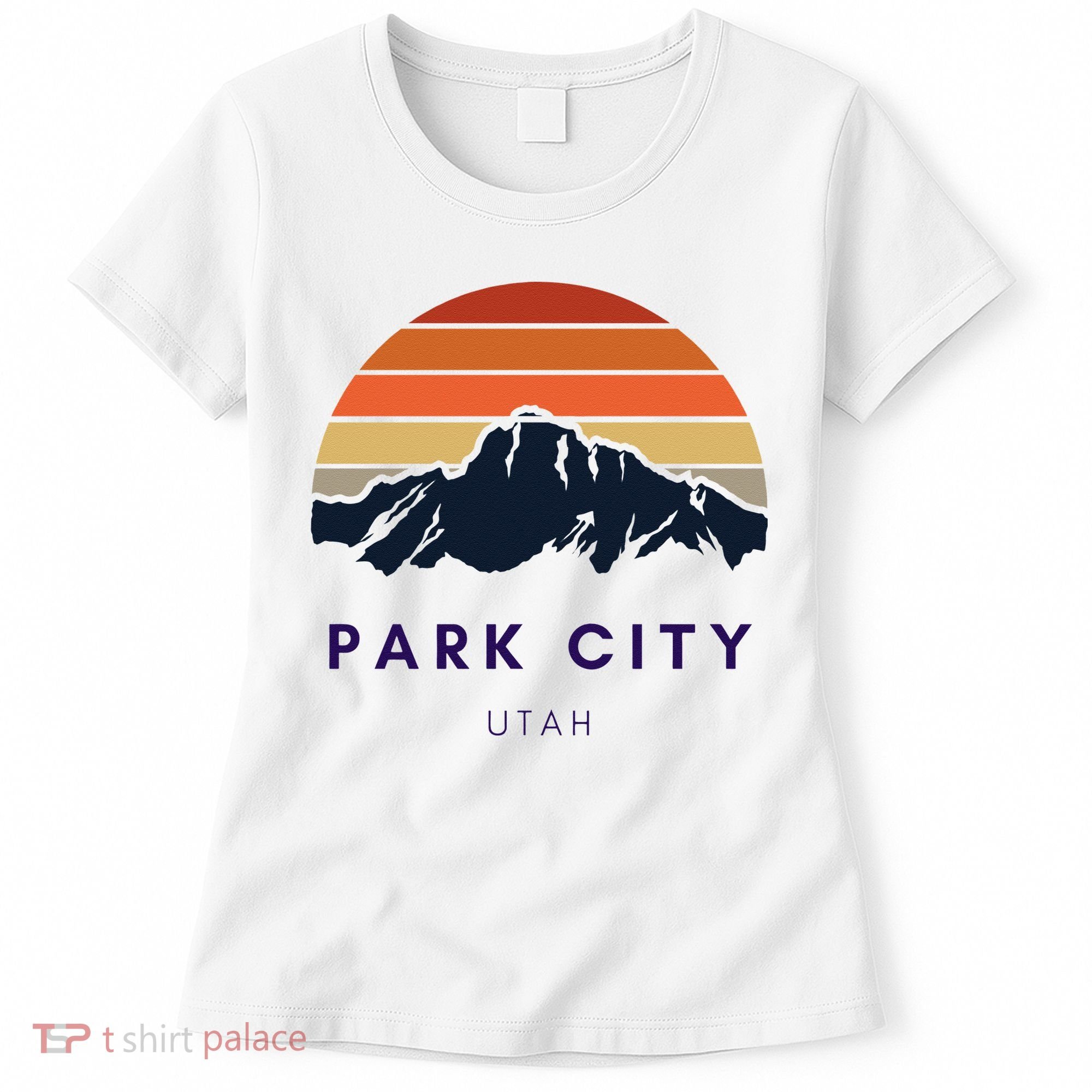 Park City Utah Skiing Snowboarding Hikers Utah Gifts UT Women's T-Shirt