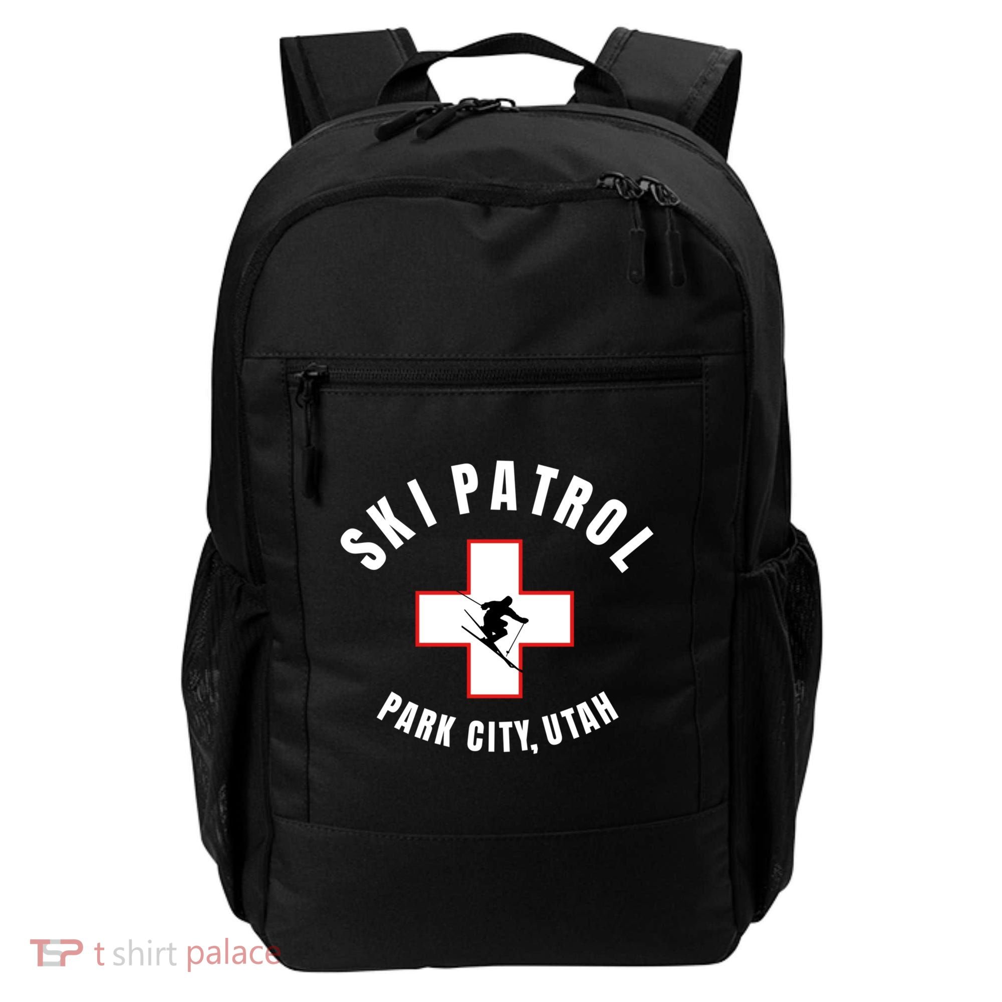 Park City Utah Ski Patrol Gift Backpack