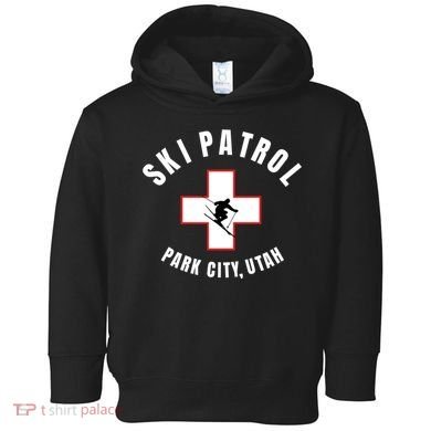 Park City Utah Ski Patrol Gift Toddler Hoodie
