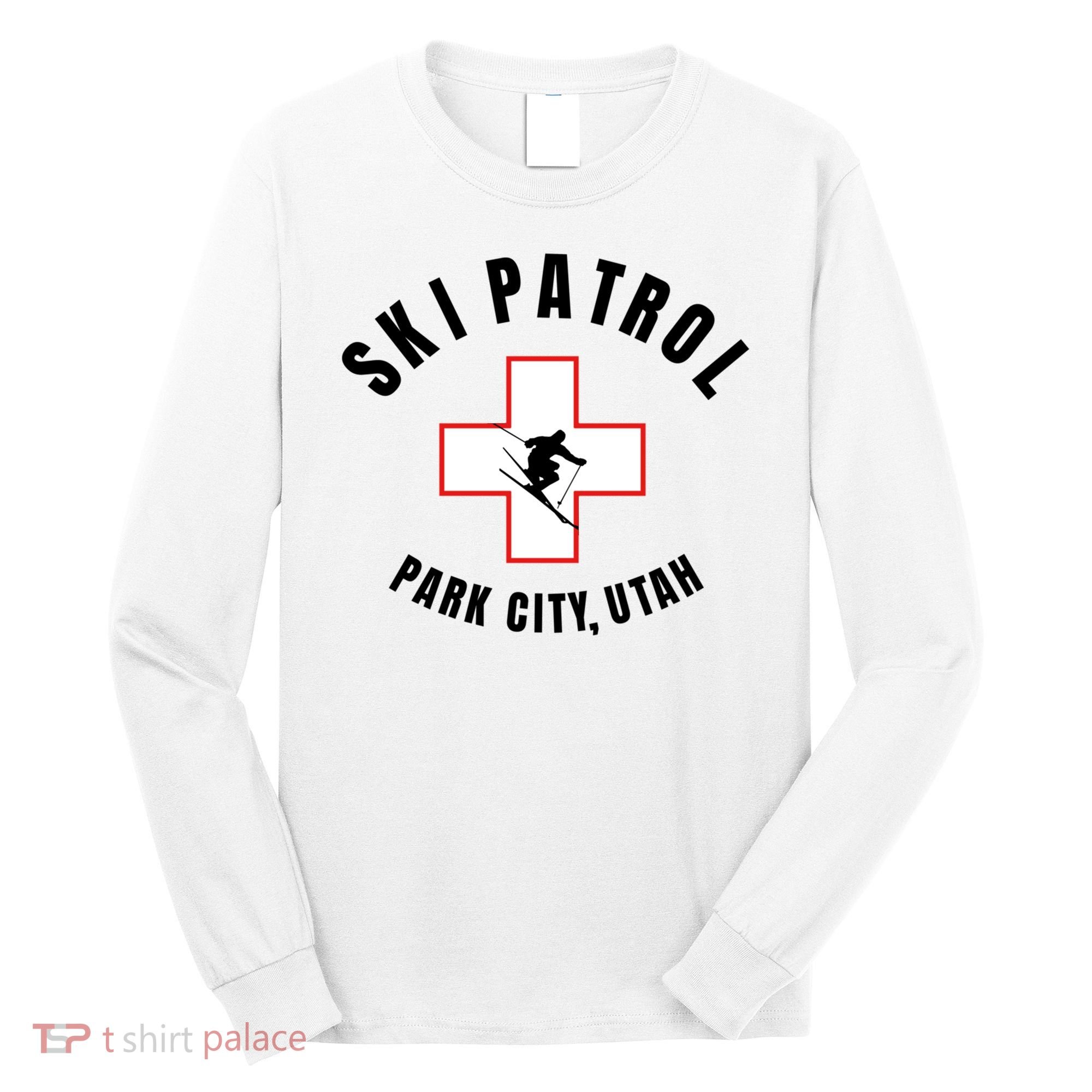 Park City Utah Ski Patrol Gift Long Sleeve Shirt