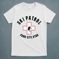 Park City Utah Ski Patrol Gift T-Shirt thumb 5