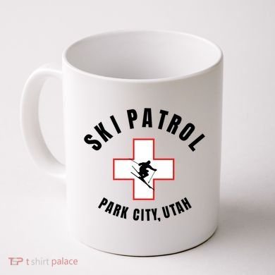 Park City Utah Ski Patrol Gift Coffee Mug