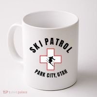 Park City Utah Ski Patrol Gift Coffee Mug thumb 0