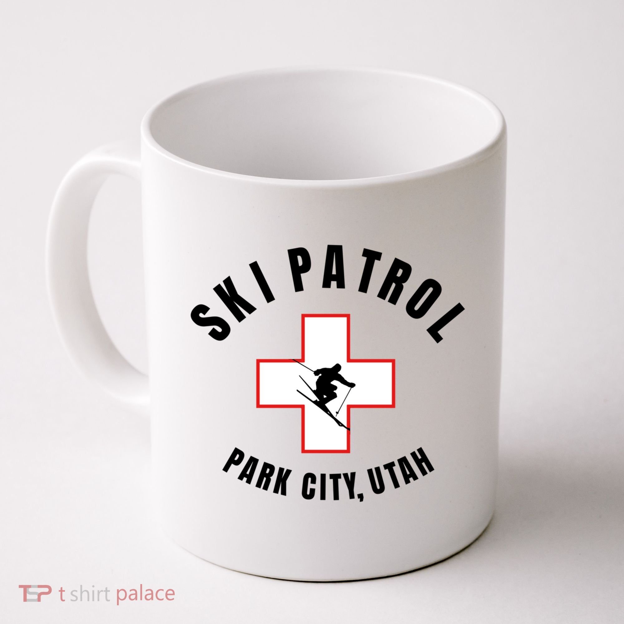 Park City Utah Ski Patrol Gift Coffee Mug