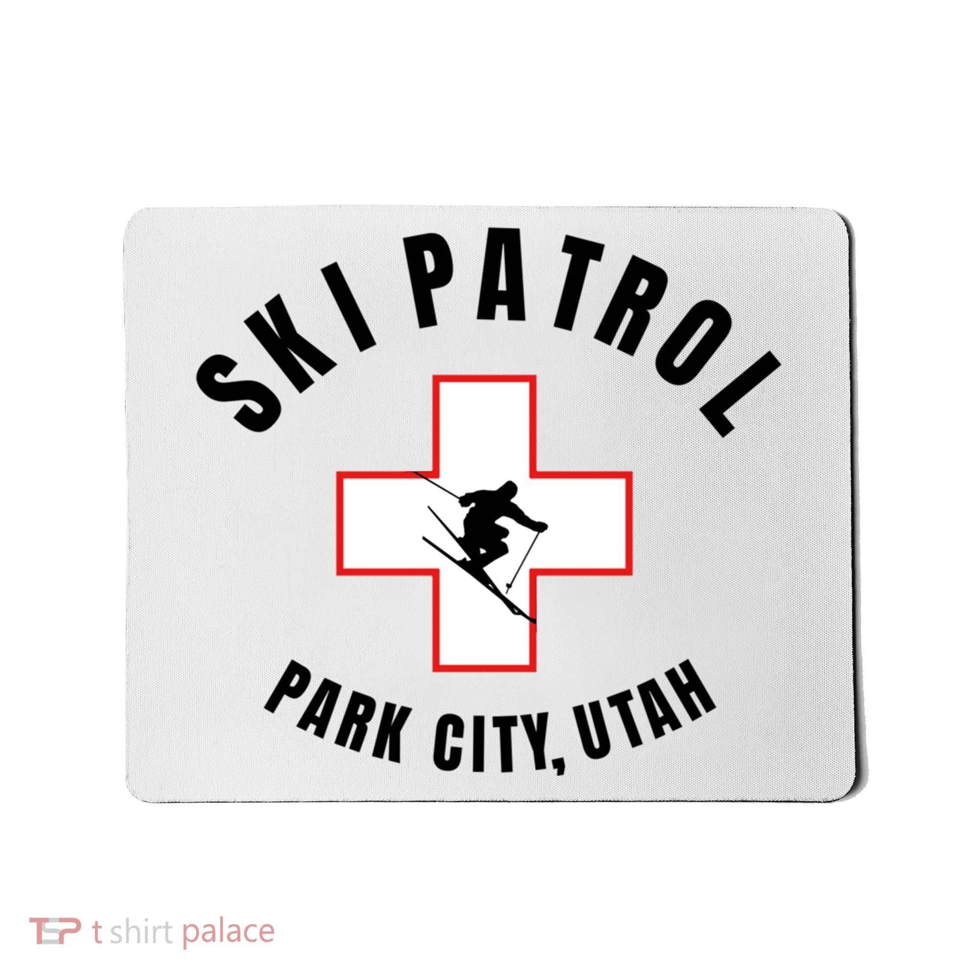 Park City Utah Ski Patrol Gift Mousepad