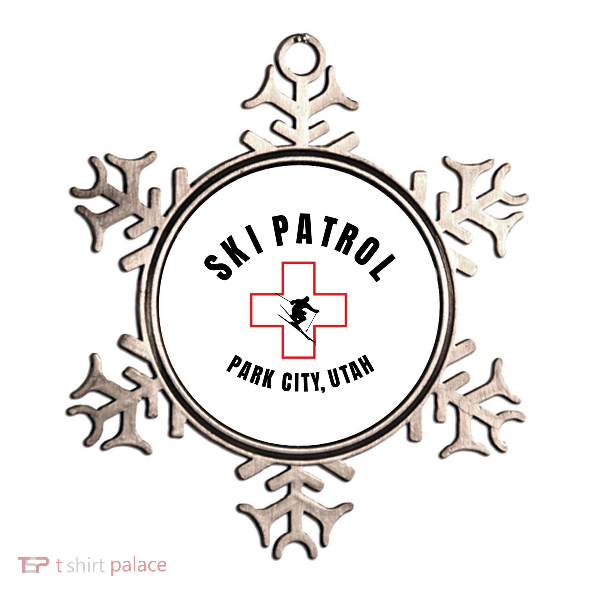Park City Utah Ski Patrol Gift Ornament