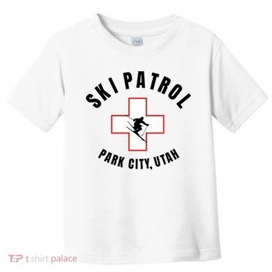Park City Utah Ski Patrol Gift Toddler T-Shirt