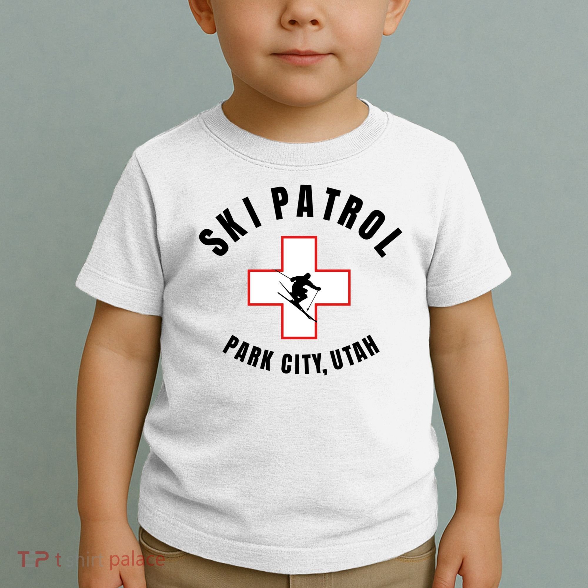 Park City Utah Ski Patrol Gift Toddler T-Shirt
