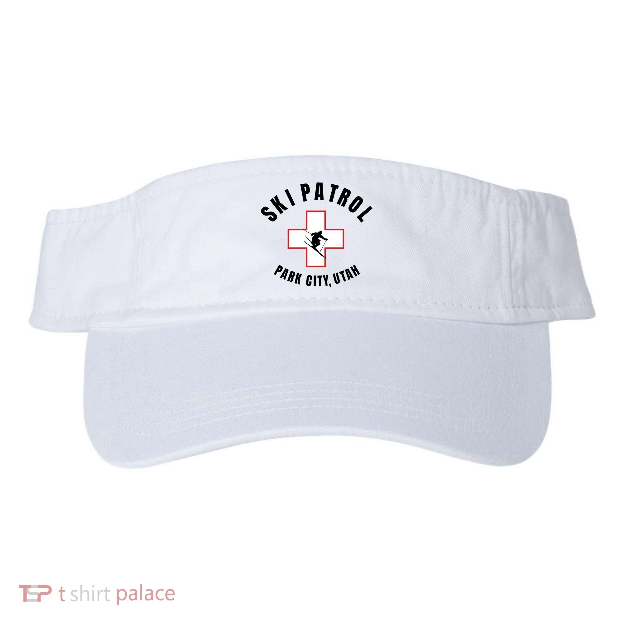 Park City Utah Ski Patrol Gift Visor