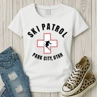 Park City Utah Ski Patrol Gift Women's T-Shirt thumb 3