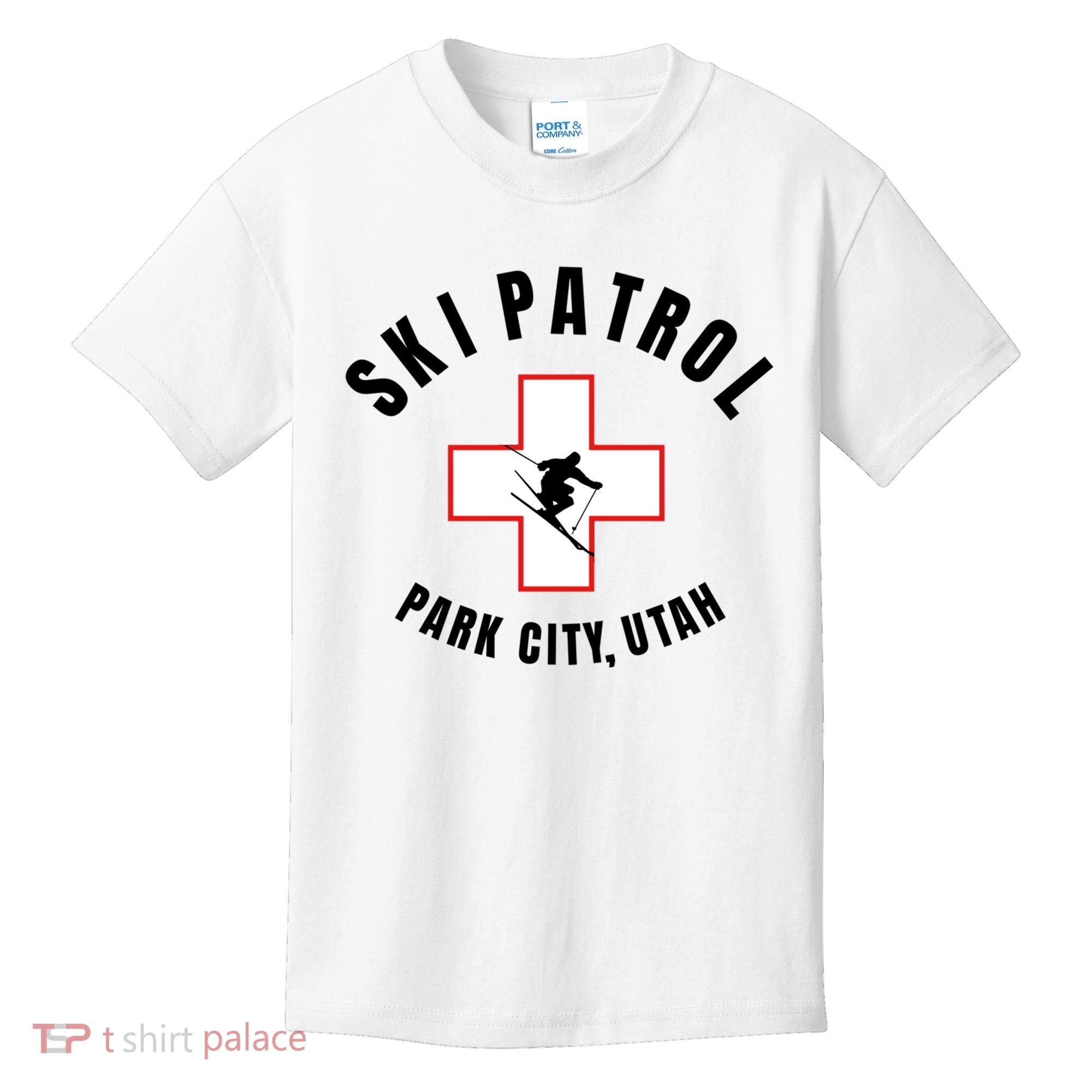 Park City Utah Ski Patrol Gift Kids T-Shirt