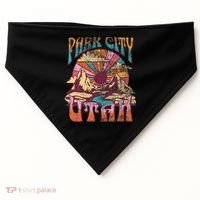 Park City Utah Nature Hiking Mountains Outdoors USA-Made Doggie Bandana thumb 0