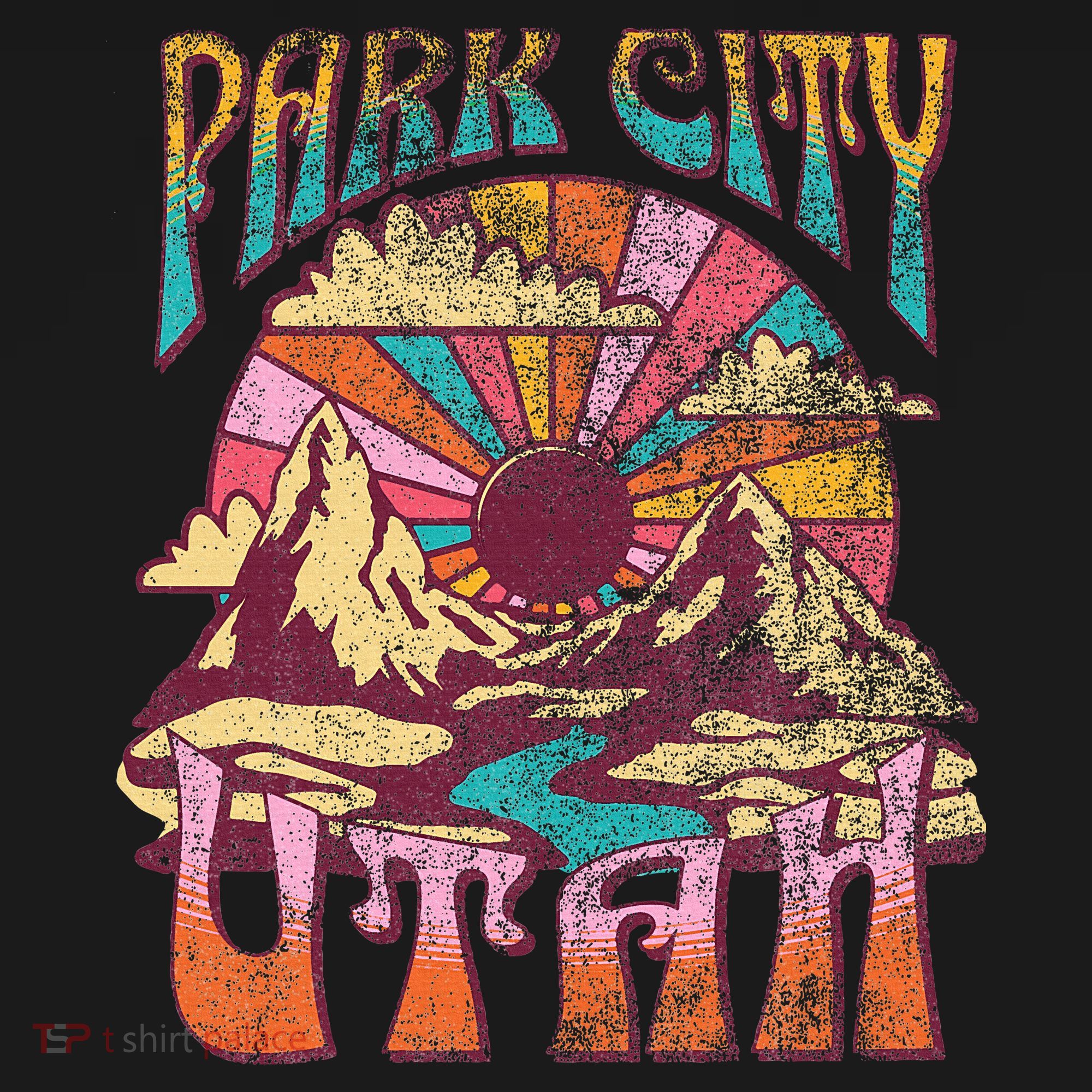Park City Utah Nature Hiking Mountains Outdoors Bucket Hat
