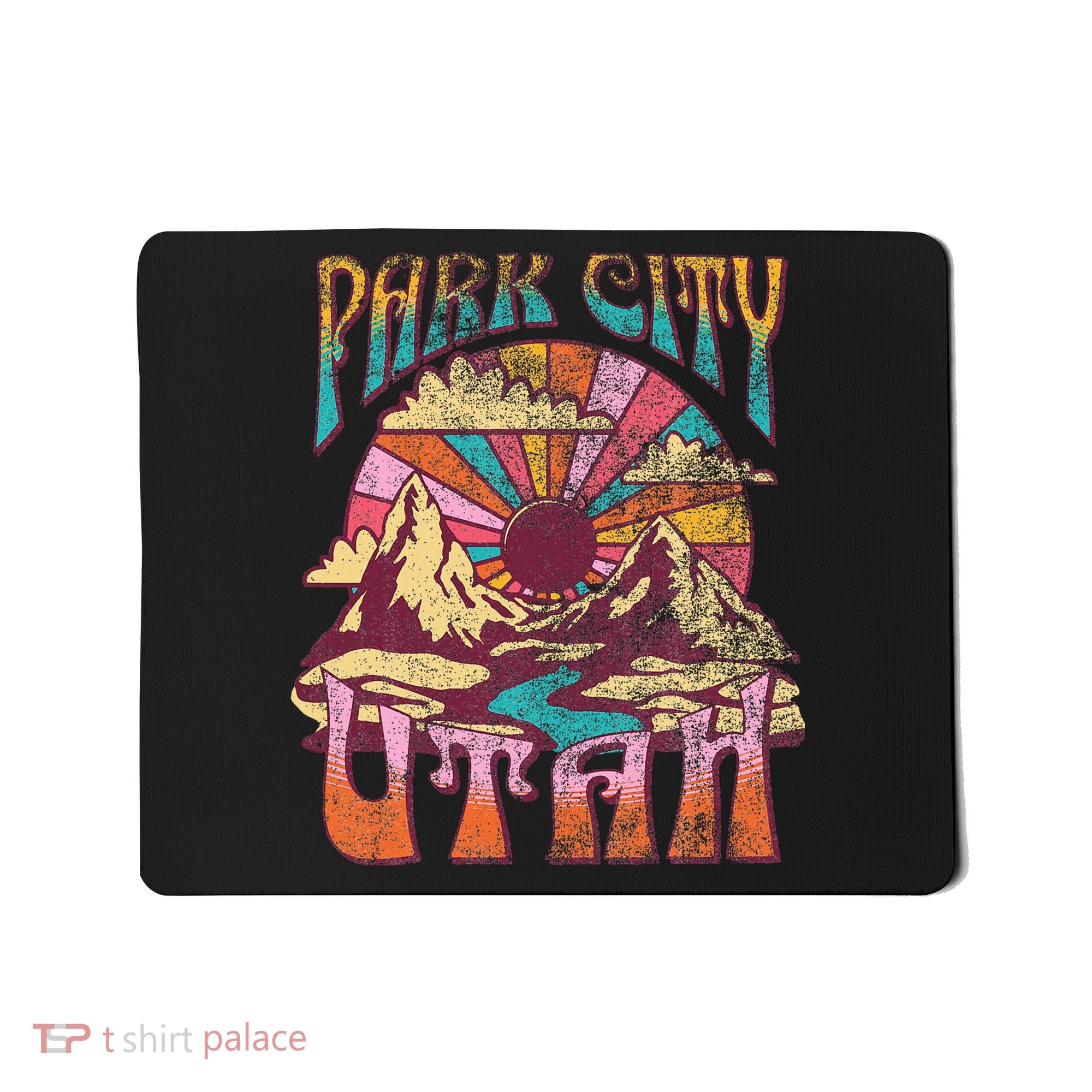 Park City Utah Nature Hiking Mountains Outdoors Mousepad