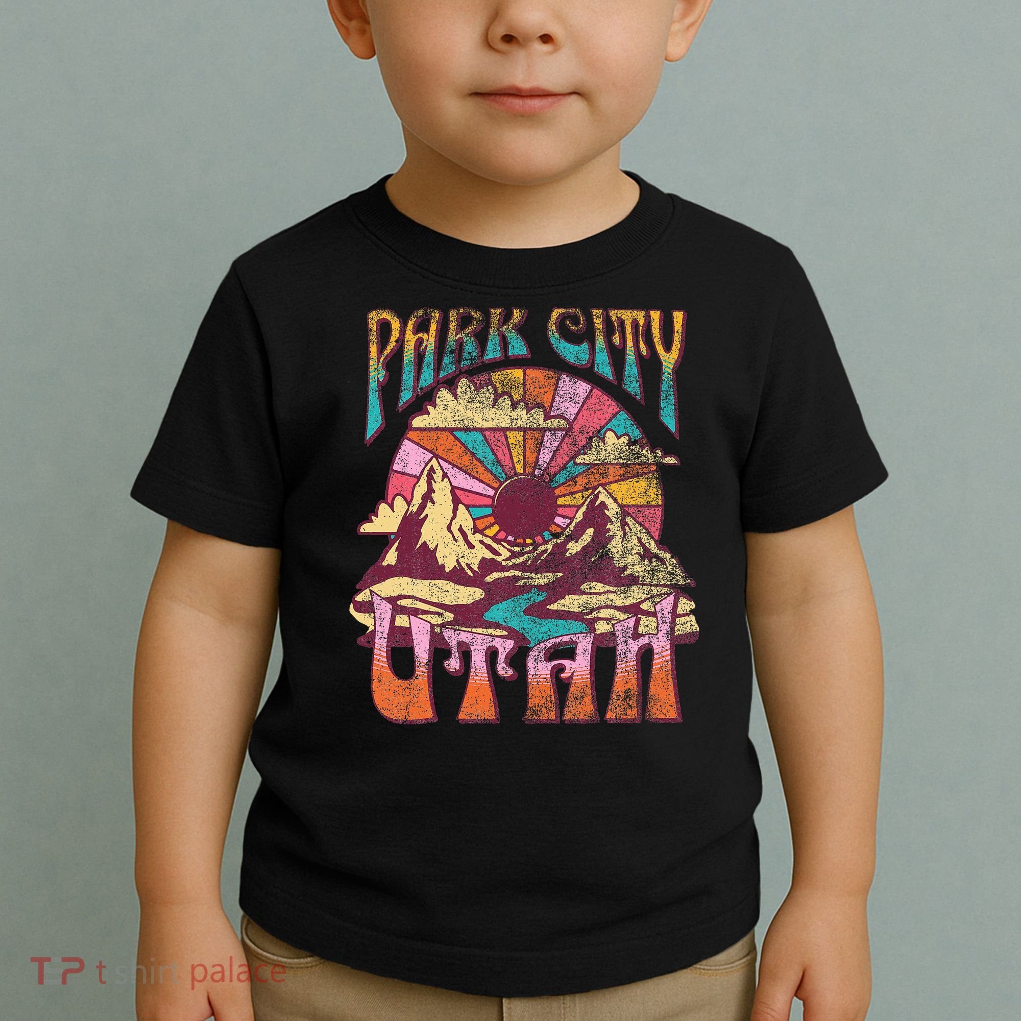 Park City Utah Nature Hiking Mountains Outdoors Toddler T-Shirt
