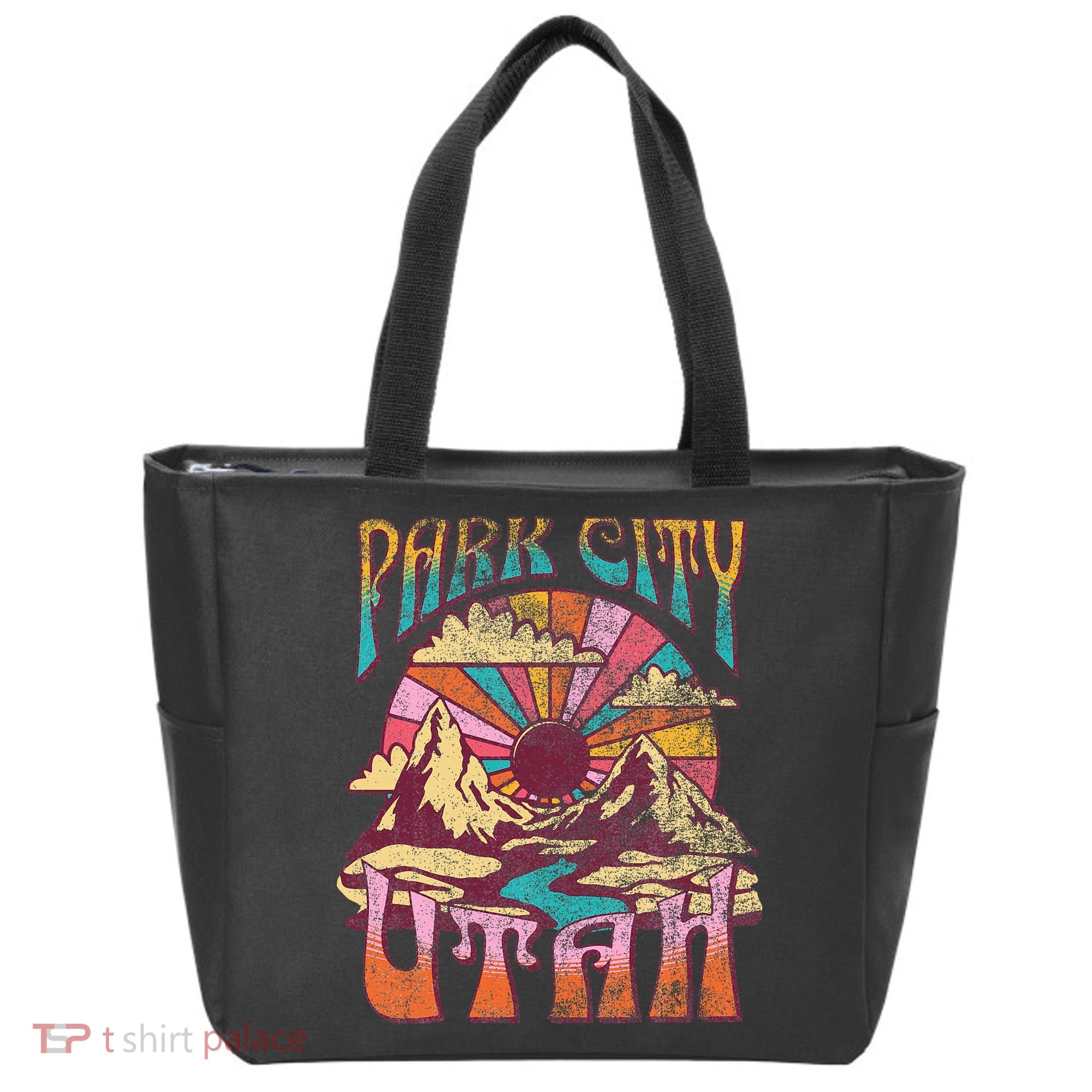 Park City Utah Nature Hiking Mountains Outdoors Tote Bag