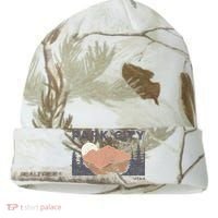 Park City Utah Faded Mountain Forest Hiking Kati Licensed 12" Camo Cuffed Beanie thumb 0