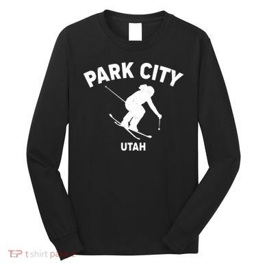 Park City Utah Ski Resort Long Sleeve Shirt