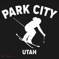 Park City Utah Ski Resort Button thumb 1