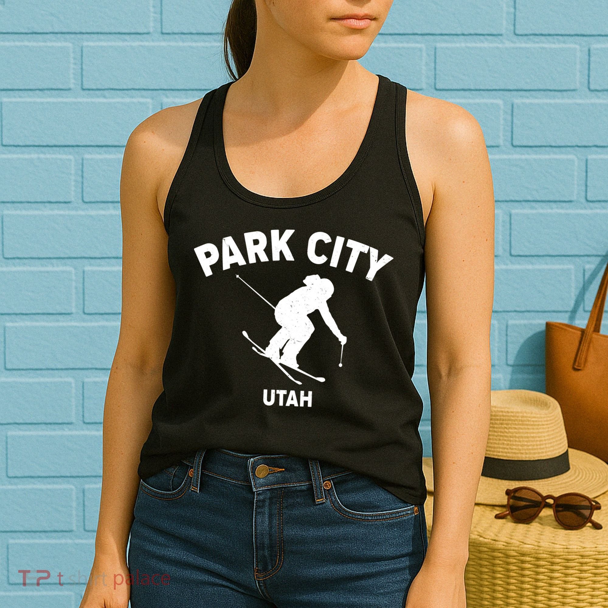 Park City Utah Ski Resort Women's Tank Top
