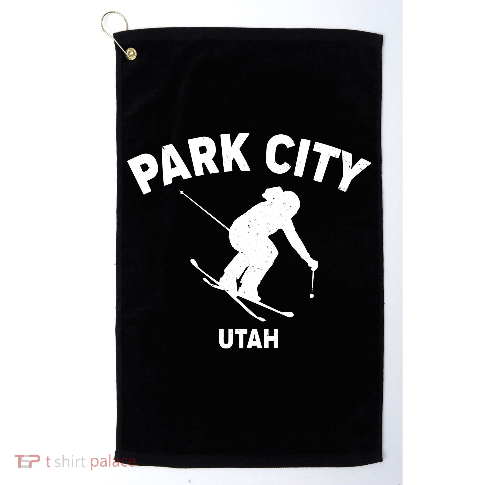 Park City Utah Ski Resort Golf Towel