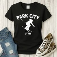 Park City Utah Ski Resort Women's T-Shirt thumb 3