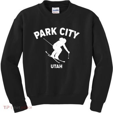 Park City Utah Ski Resort Kids Sweatshirt