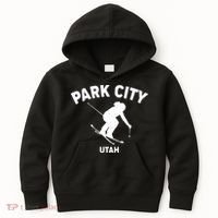 Park City Utah Ski Resort Kids Hoodie thumb 0