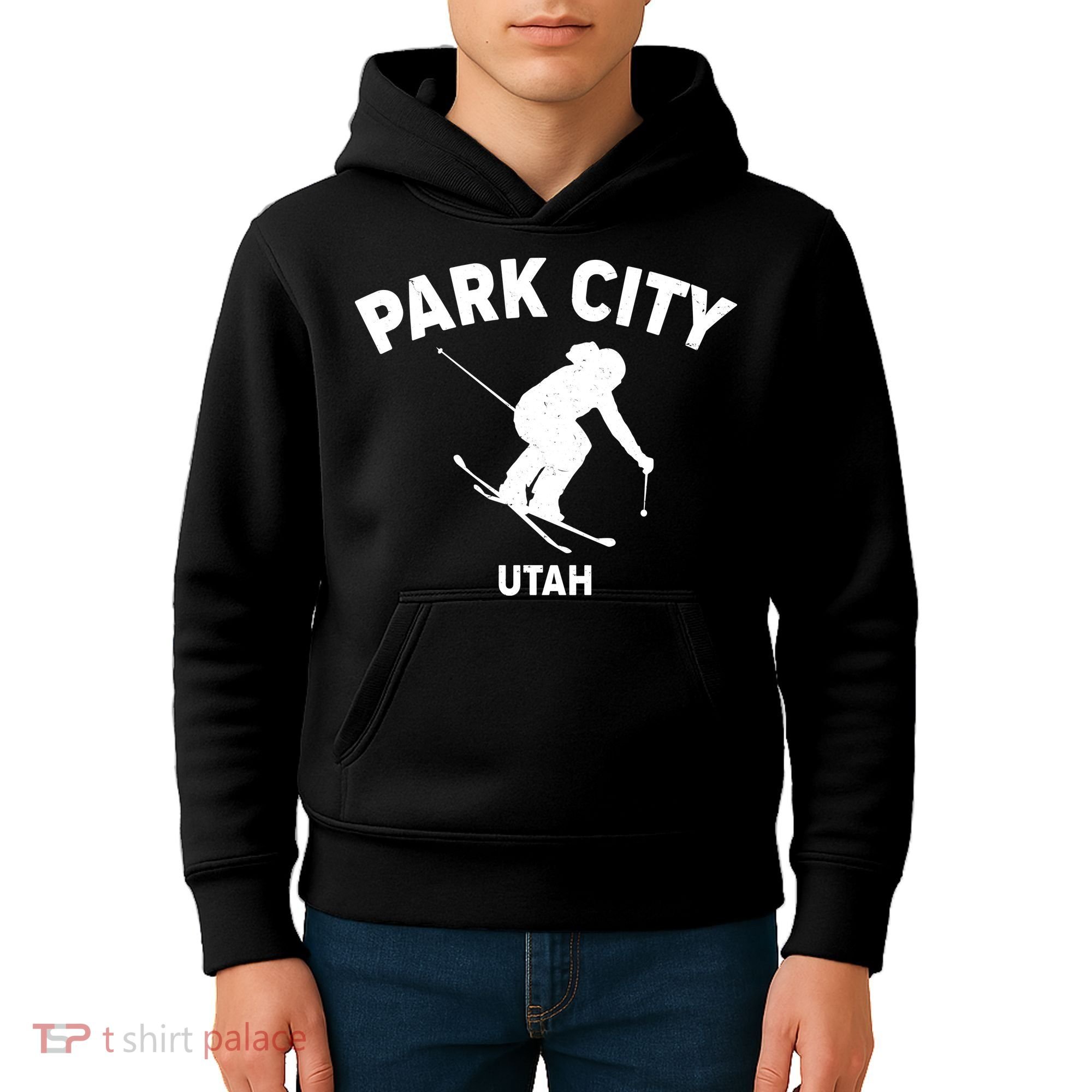 Park City Utah Ski Resort Kids Hoodie