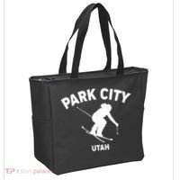 Park City Utah Ski Resort Tote Bag thumb 2