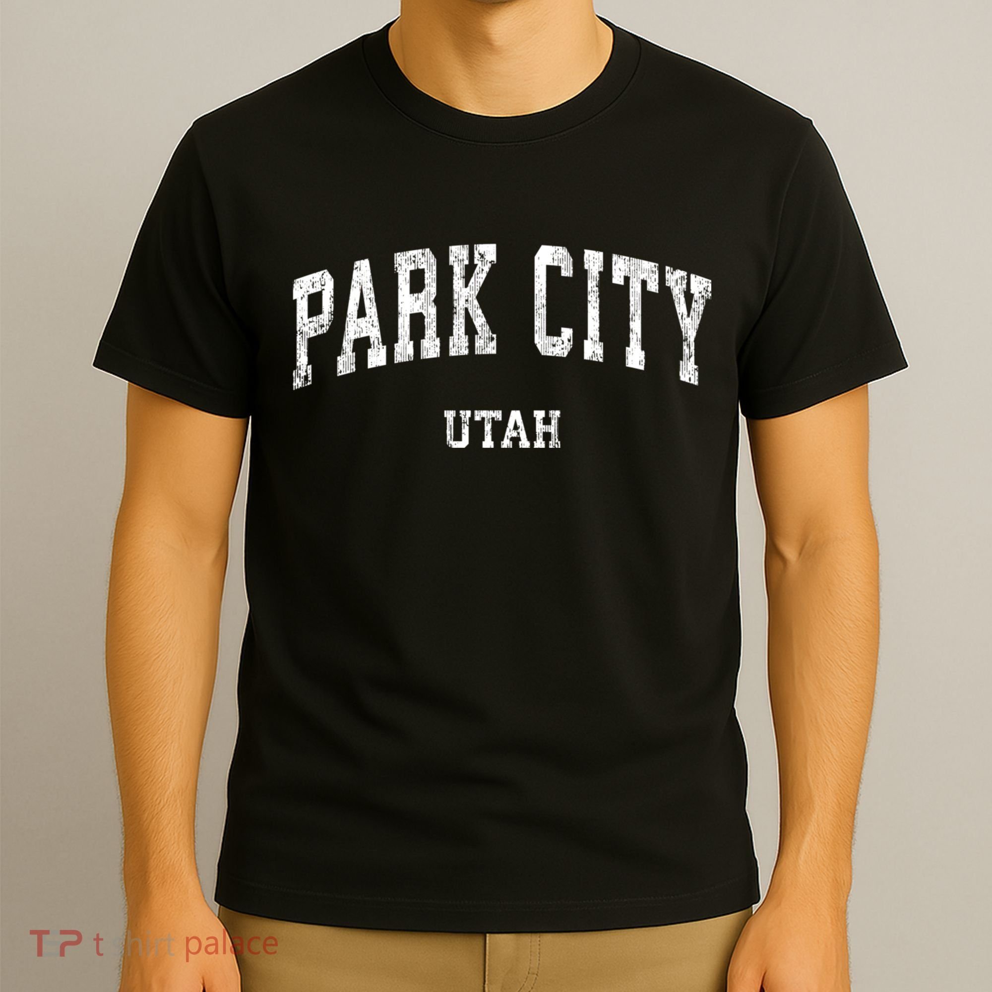 Park City Utah Ut Vintage Varsity Sports T-Shirt