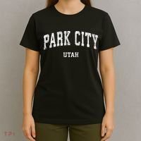 Park City Utah Ut Vintage Varsity Sports T-Shirt thumb 4