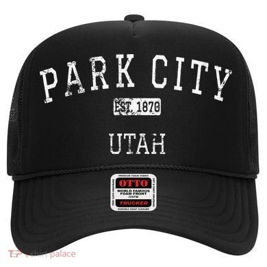Park City Utah UT Vintage Hat