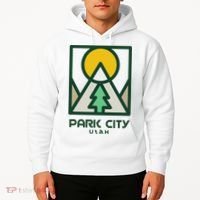 Park City Utah Mountains Tree Hoodie thumb 2
