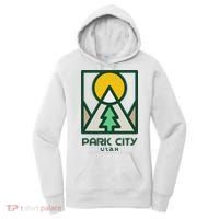 Park City Utah Mountains Tree Women's Hoodie thumb 0