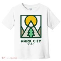 Park City Utah Mountains Tree Toddler T-Shirt thumb 0