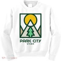 Park City Utah Mountains Tree Kids Sweatshirt thumb 0