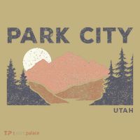 Park City Utah Faded Mountain Forest Hiking Hoodie thumb 7