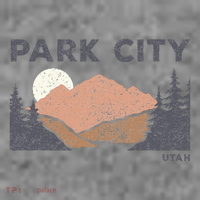 Park City Utah Faded Mountain Forest Hiking Toddler Hoodie thumb 2