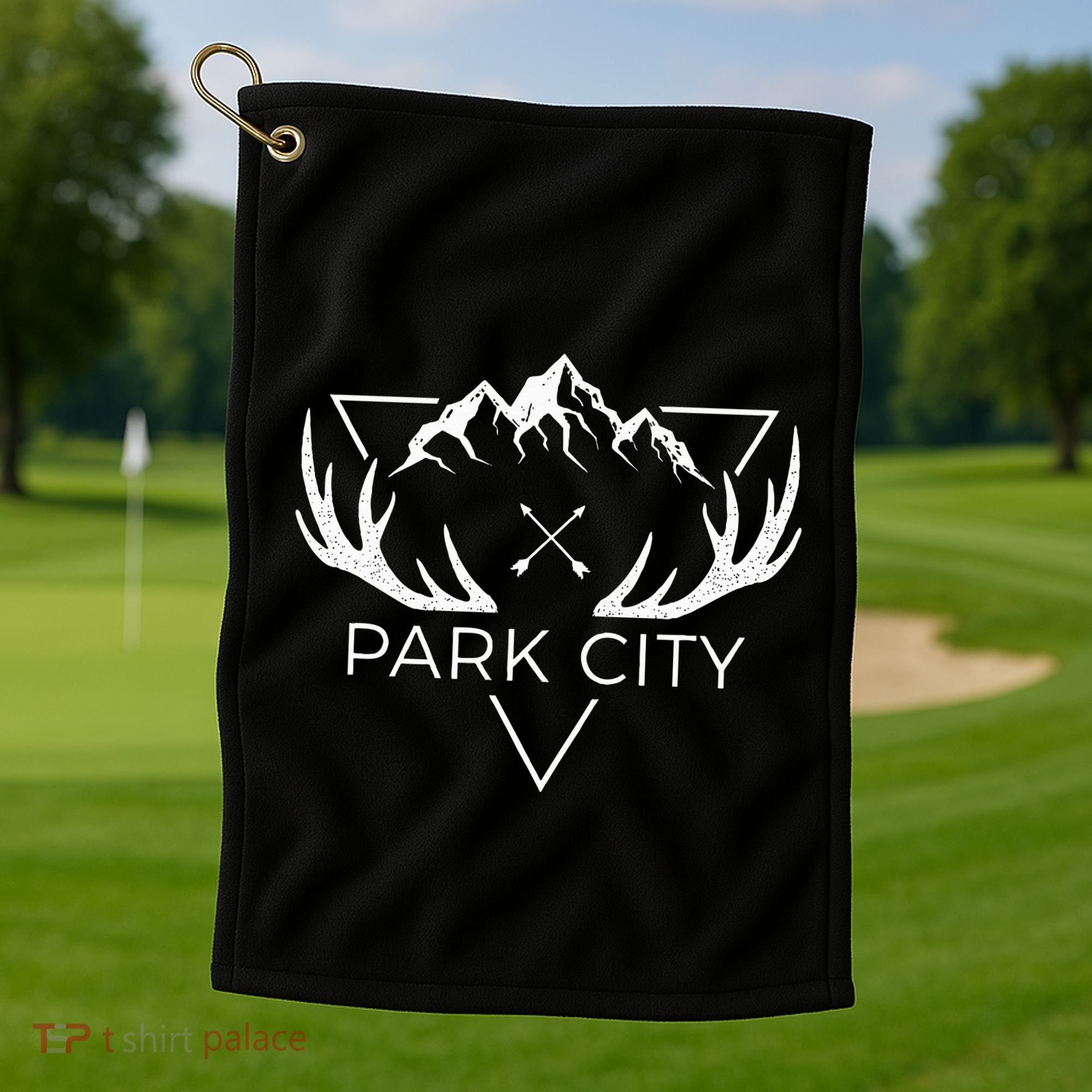 Park City Utah Cool Park City Golf Towel