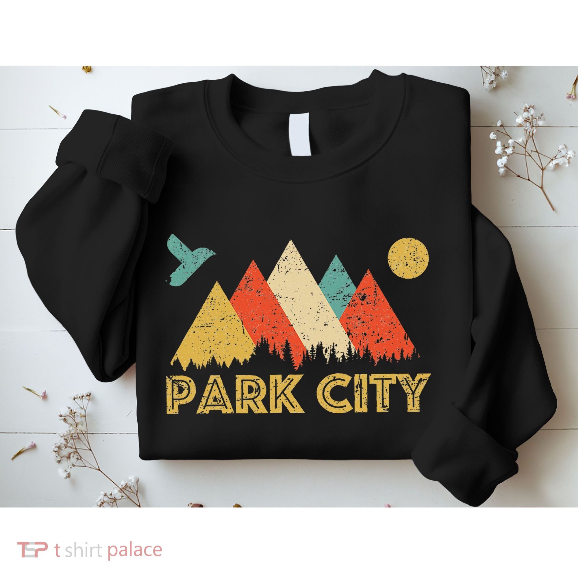 Park City Utah Retro Sweatshirt
