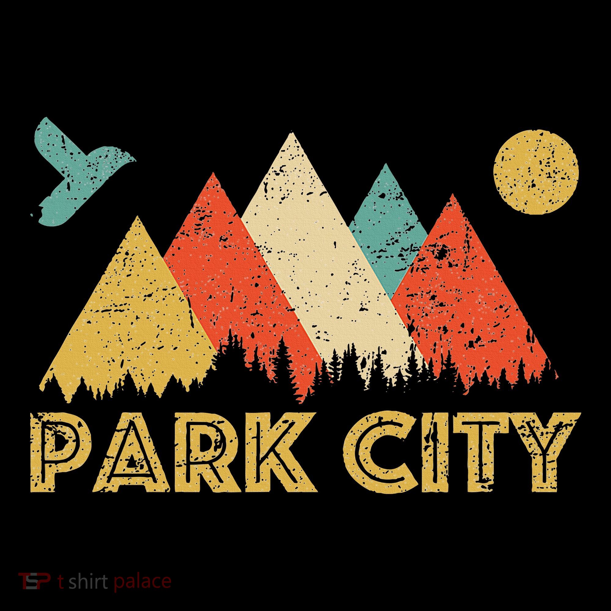 Park City Utah Retro Sweatshirt
