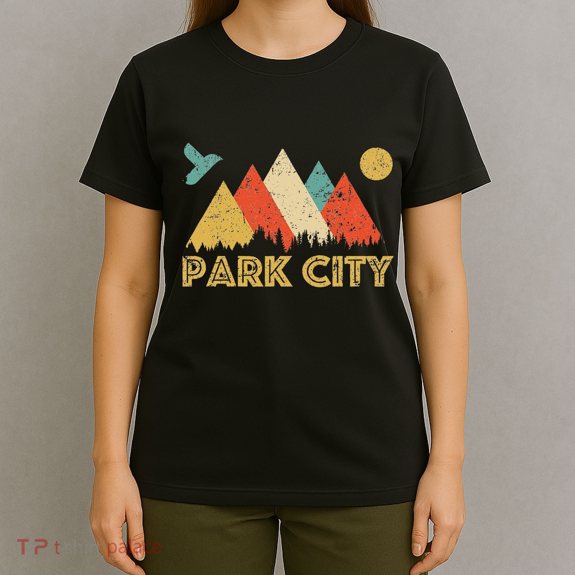 Park City Utah Retro T-Shirt