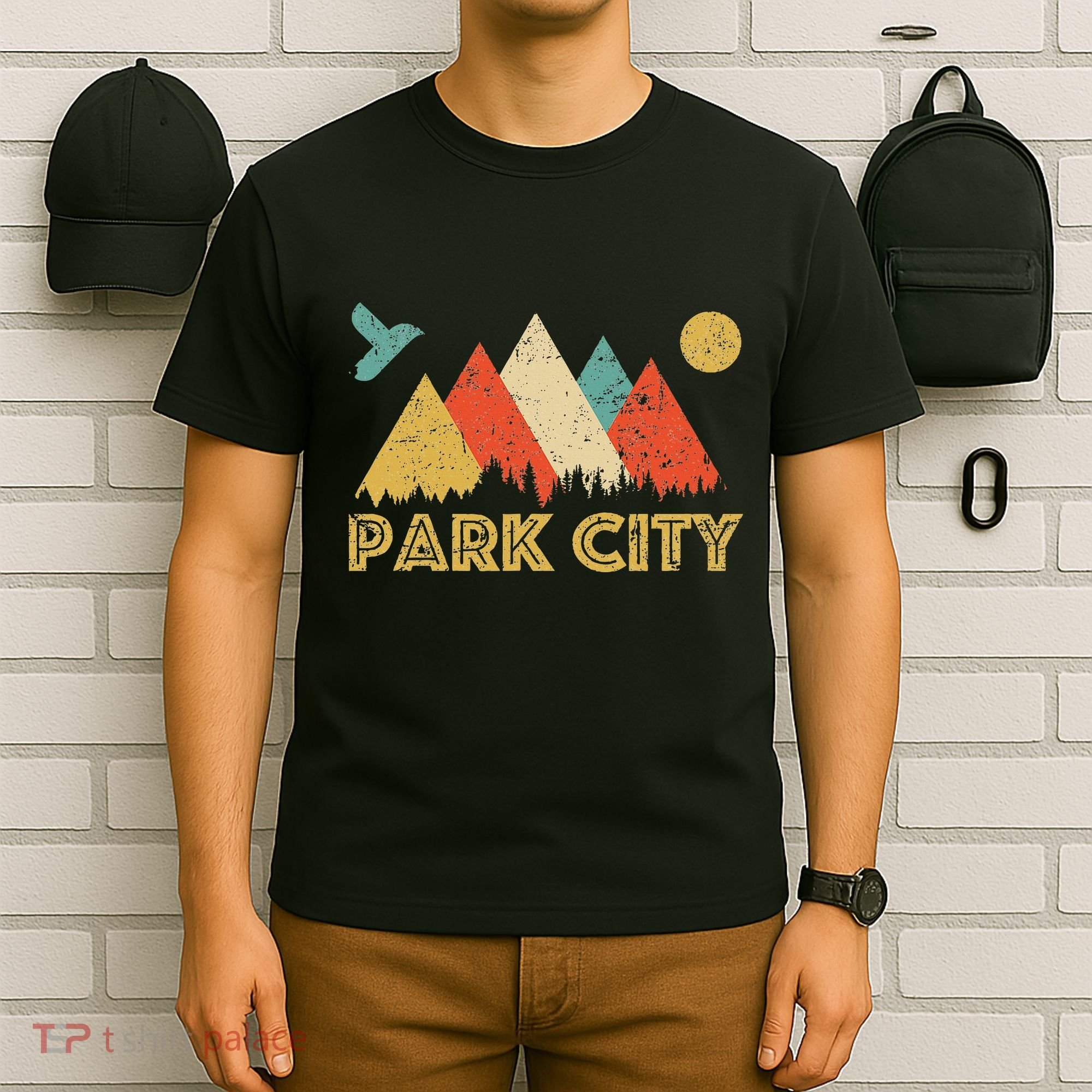 Park City Utah Retro T-Shirt