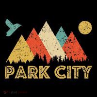 Park City Utah Retro Bucket Hat thumb 4