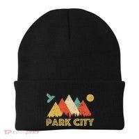 Park City Utah Retro Beanie thumb 0
