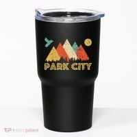 Park City Utah Retro Tumbler thumb 0