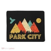 Park City Utah Retro Mousepad thumb 0
